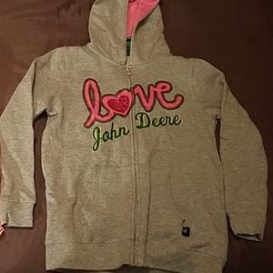 NWOT girls zip up hoodie